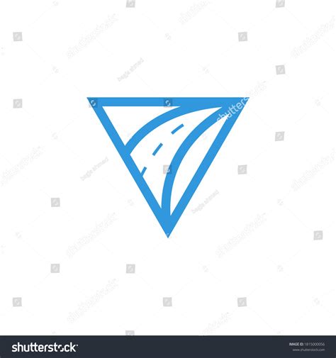 V Road Logo Design Vector Sign Stock Vector (Royalty Free) 1815000056 | Shutterstock