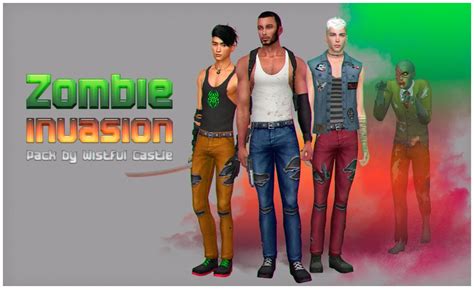 Sims 4 Zombie Invasion clothes pack | The Sims Book