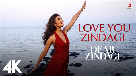 Love You Zindagi - 4K video | Dear Zindagi|Alia Bhatt|Shah Rukh Khan|Jasleen Royal|Amit T - YouTube