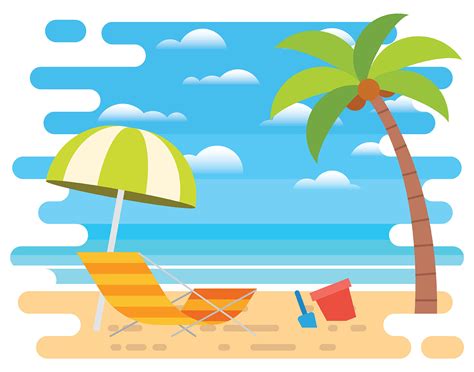 Beach Vacation Clip Art