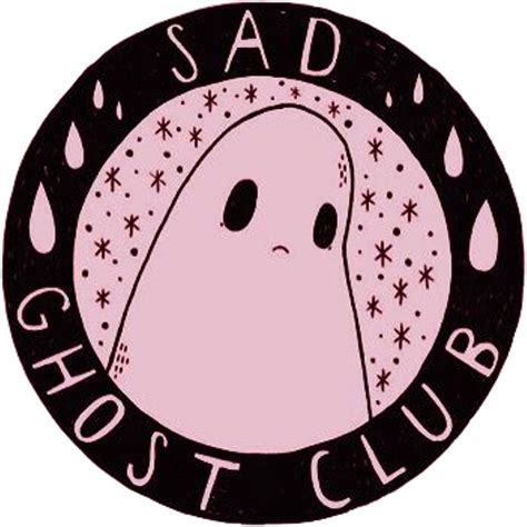 Spirit Clipart Sad Ghost - Circle - (1024x1024) Png Clipart Download