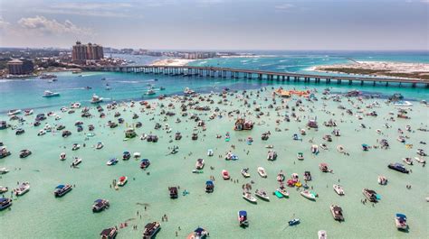 Crab Island, off Destin Beach: Any Time’s a Good Time to Visit