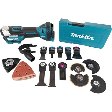 Makita DTM52ZX2 18v LXT Cordless Brushless Oscillating Multi Tool and Accessories | Oscillating ...