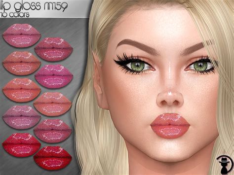 The Sims Resource: Lip Gloss M159 by turksimmer • Sims 4 Downloads