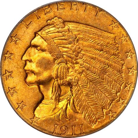 Value of 1911 Indian Head $2.50 Gold | Rare Coin Buyers