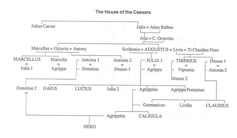 Julio-Claudian Family Tree | Roman Empire, Rome