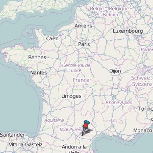 Revel Map France Latitude & Longitude: Free Maps