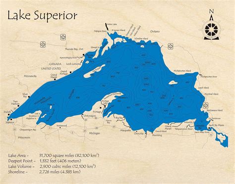 Islands Of Lake Superior Map | SexiezPicz Web Porn