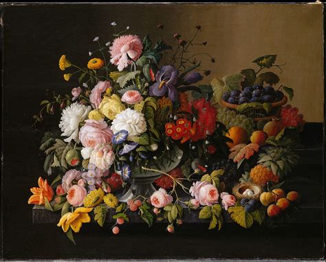 Severin Roesen | Still Life: Flowers and Fruit | American | The ...