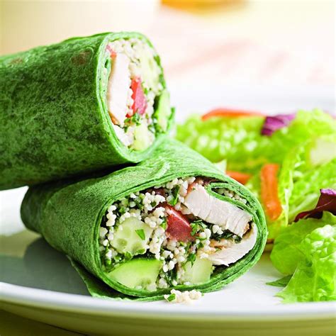 Mediterranean Wrap Recipe - EatingWell.com