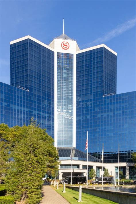 Mahwah, NJ / United States - Sept. 27, 2019: a Vertical View of the ...