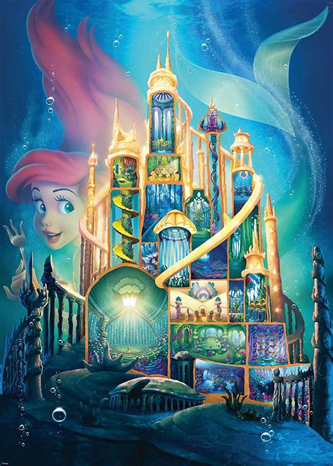 Ravensburger Disney Ariel Castle Jigsaw Puzzle (1000 Pieces) – PDK