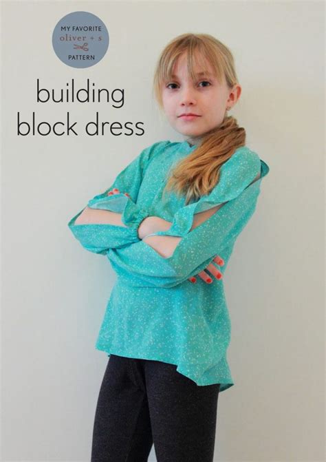 my favorite oliver + s pattern: building block dress | Block dress, Kid styles, Dresses
