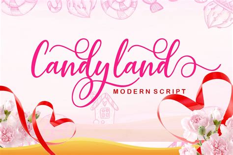 Candyland (Font) by donyadesign8 · Creative Fabrica