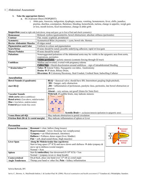 Abdominal Assessment