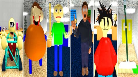 Baldi's basics all characters