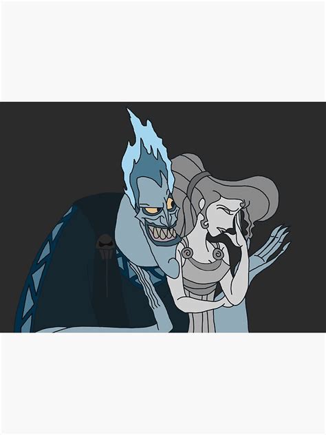 "Hades & Megara" Poster for Sale by shminxcreations | Redbubble