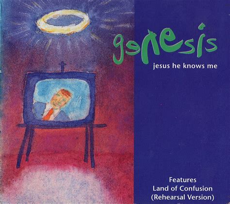 Genesis - Jesus He Knows Me (1992, Digipak, CD) | Discogs