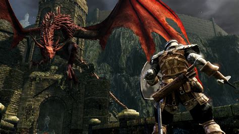 dark_souls_remastered_screenshot_facing_large_red_dragon | My Nintendo News