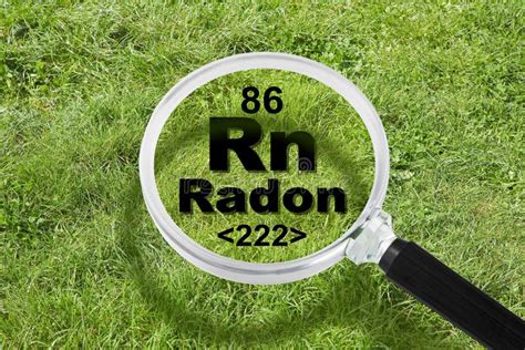 The Dangerous Radioactive Natural Radon Gas Under the Ground - Concept ...