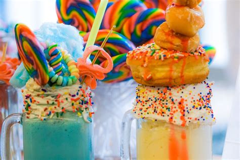 The Peached Tortilla Whips Up Massive Technicolor Milkshakes - Eater Austin