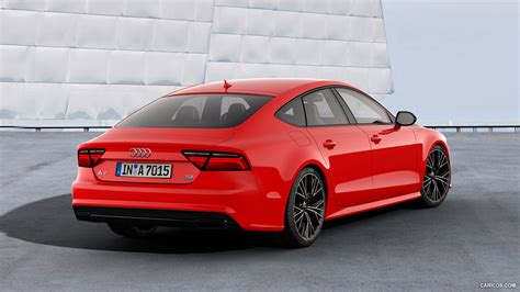 2015 Audi A7 Sportback 3.0 TDI Competition (Misano Red) - Rear | Caricos