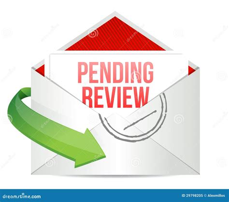 Pending Review Stock Illustration | CartoonDealer.com #92048137