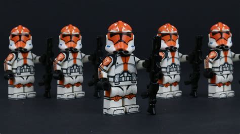 Custom LEGO Star Wars 332nd Clone Trooper - Minifig Monday - YouTube