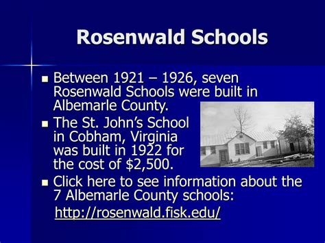 PPT - Rosenwald Schools PowerPoint Presentation, free download - ID:188067