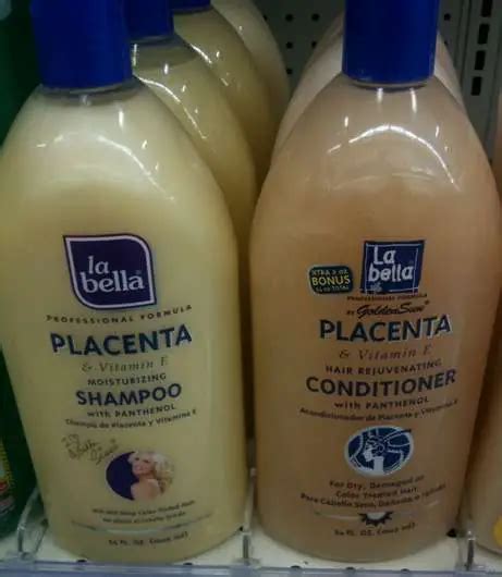 The Placenta Shampoo and Conditioner | The Travel Tart Blog