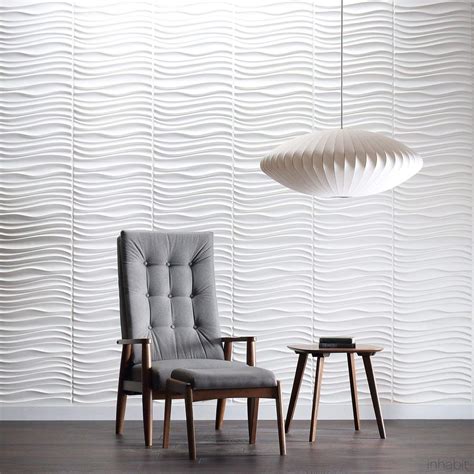 Current Wall Flats - Modern 3D Wall Panels by Inhabit