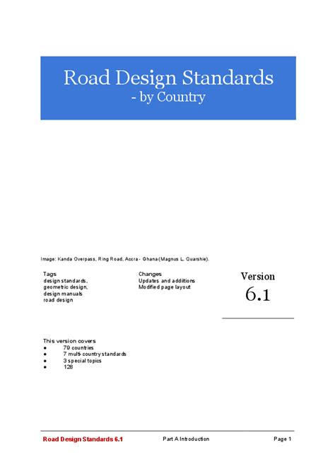 Highway Design Manual And Ontario