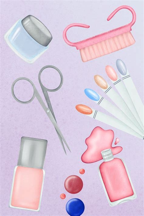 Art Supplies Drawing, Nail Art Supplies, Image Nails, Diy School Supplies, Art Clipart, School ...