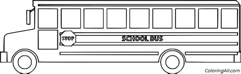 School Bus Coloring Pages (48 Free Printables) - ColoringAll