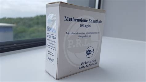 Primus Ray Laboratories Methenolone Enanthate Lab Test Results - AnabolicLab