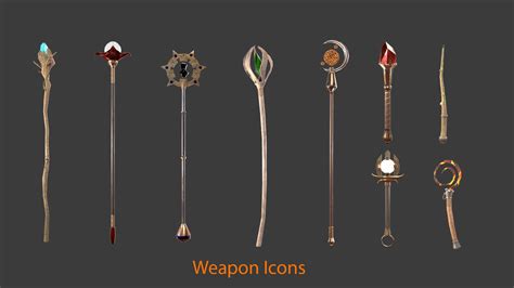 Fantasy Warlock Weapons in Weapons - UE Marketplace