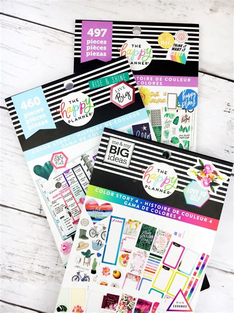 five sixteenths blog: Best Sticker Books to Bullet Journal your Planner