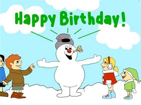 frosty happy birthday - Google Search | Funny happy birthday meme ...