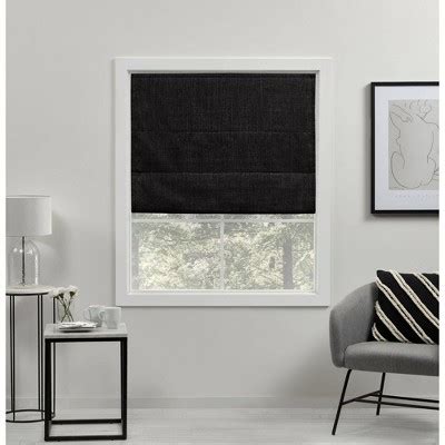 Acadia Total Blackout Roman Curtain Shades - Exclusive Home : Target