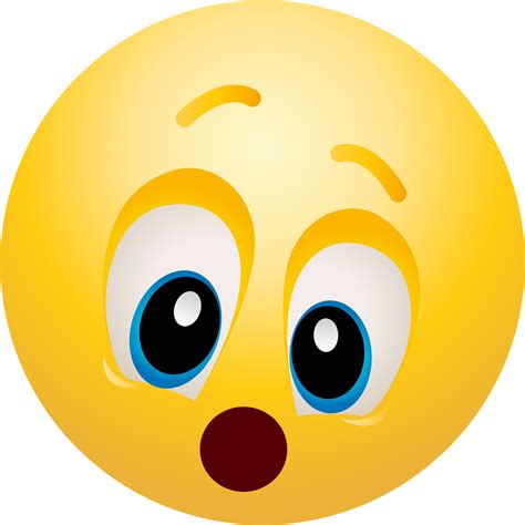 Shocked Emoji PNG Transparent Images - PNG All
