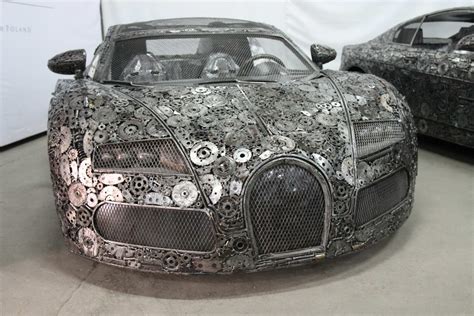 Artists Recycle Scrap Metal Into Supercars - ArtPeople.Net