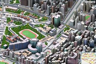 edushi: 3D Map of Hong Kong (E都市: 香港地图|三维地图|电子地图|公交查询) / 2… | Flickr