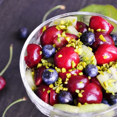 Antioxidant Cherry Fruit Salad - Vegan Family Recipes