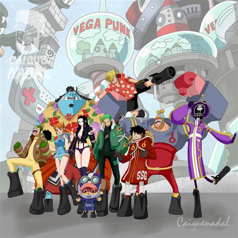 Mugiwaras - Egghead - One Piece by caiquenadal on DeviantArt