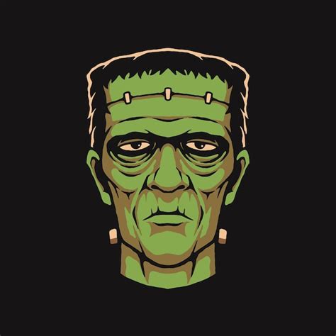 Frankenstein Drawing Face