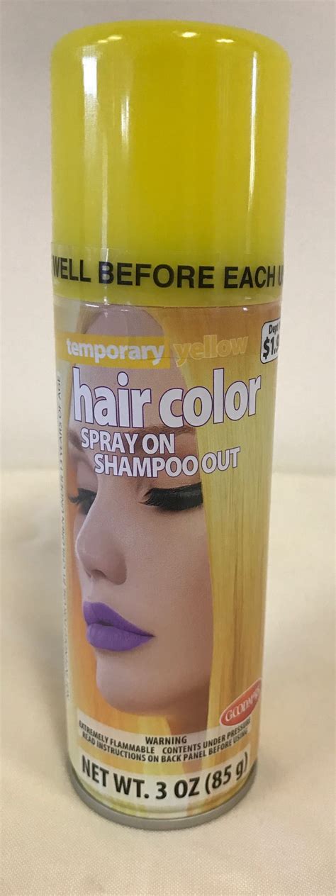 Halloween Temporary Hair Color Spray - Walmart.com - Walmart.com