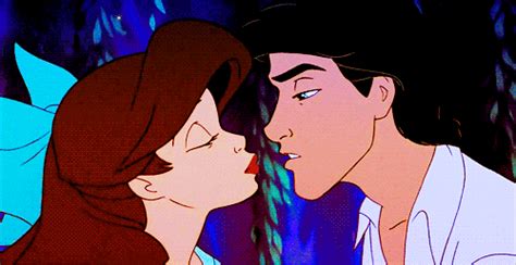 The Little Mermaid Kiss GIF - Find & Share on GIPHY