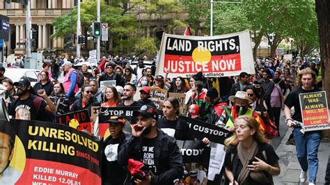 Protesters Rally Against Australia's Day of Mourning for Queen Elizabeth II