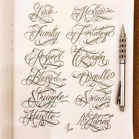 Cursive Tattoo Lettering Fonts Letters Tattoo Ideas Tattoo Fonts For | The Best Porn Website