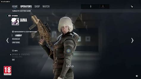 Rainbow Six Siege: Operation Void Edge gameplay leak reveals Oryx, Iana